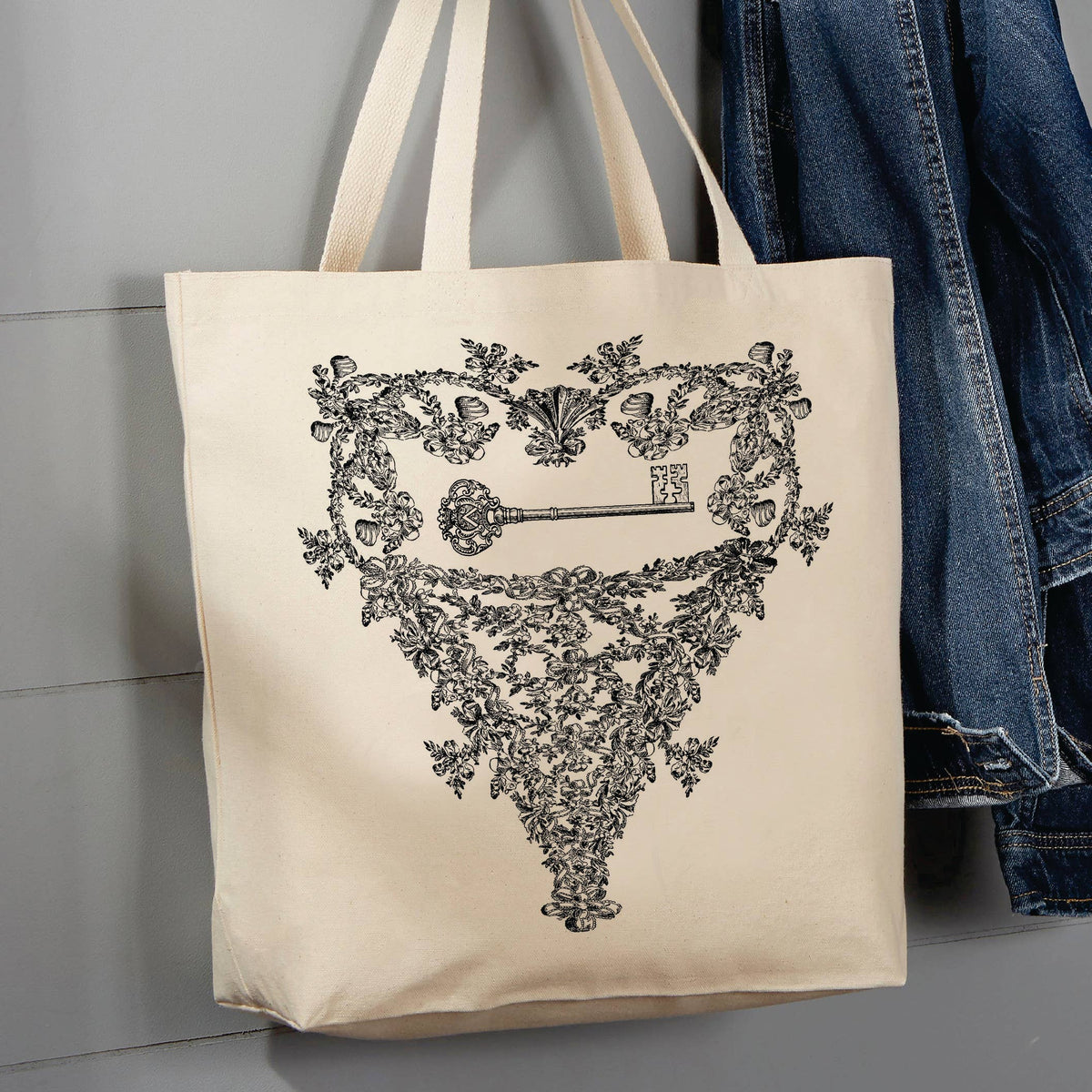 Cotton Canvas Tote Bag