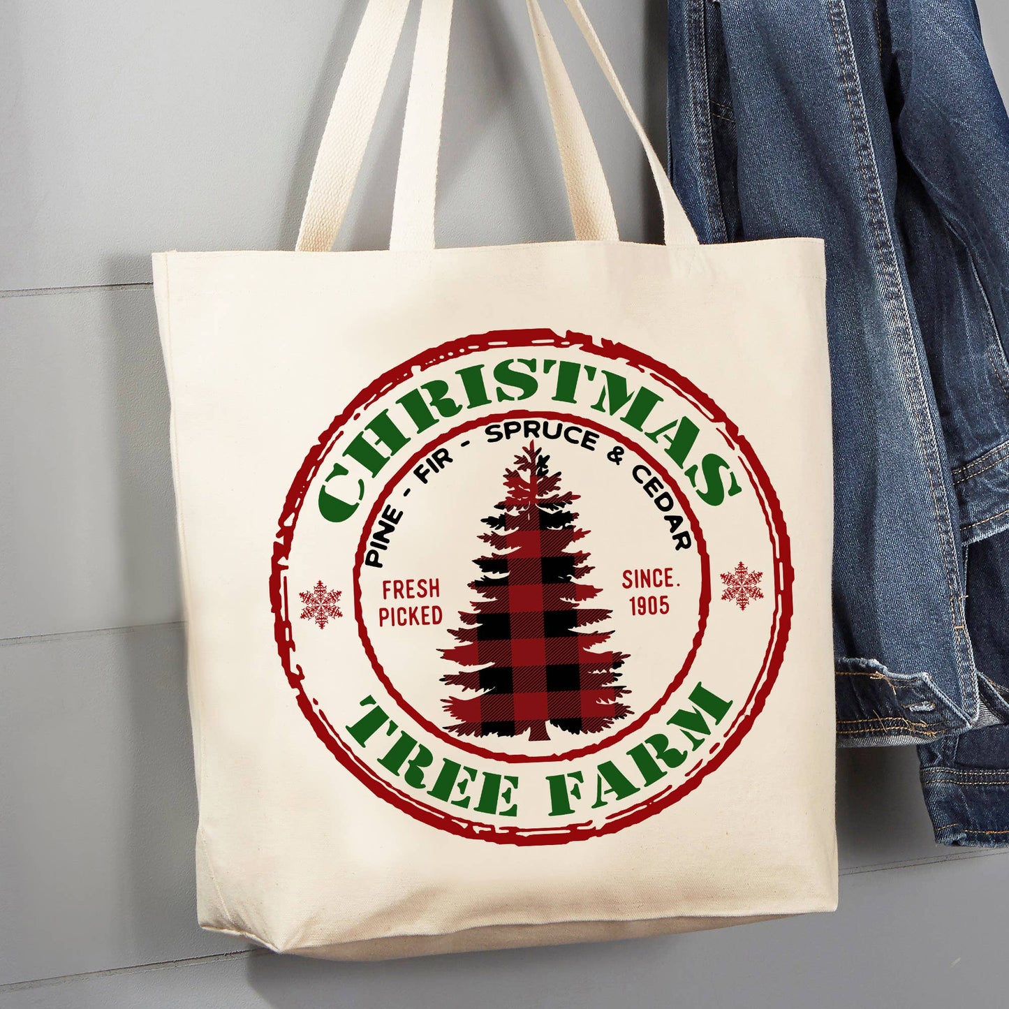 Cotton Canvas Tote Bag