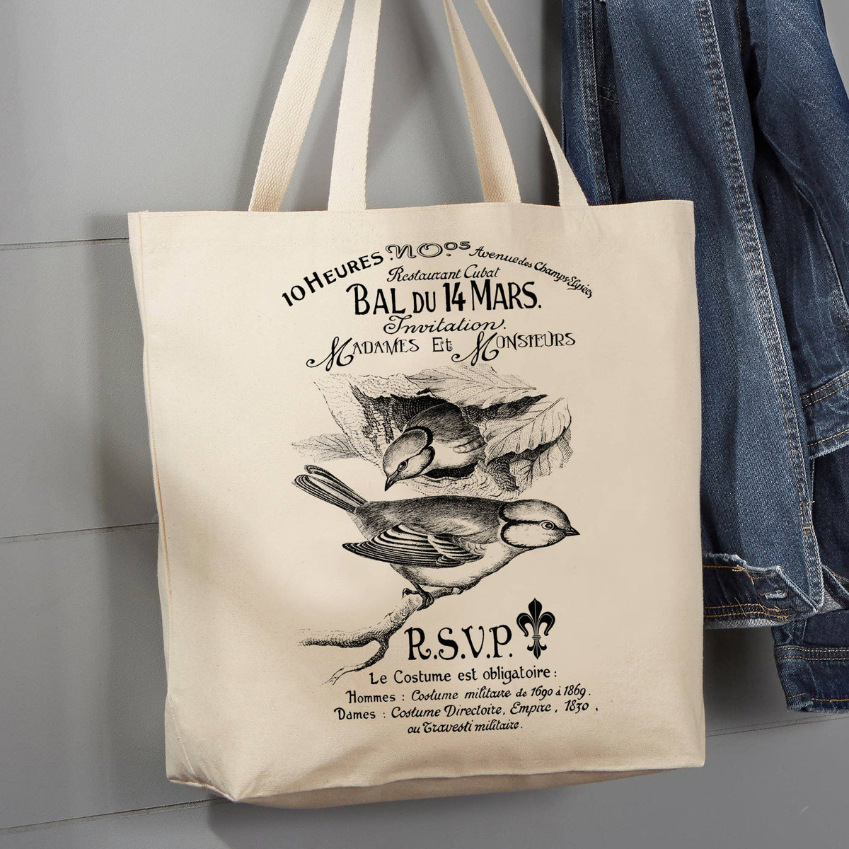 Cotton Canvas Tote Bag