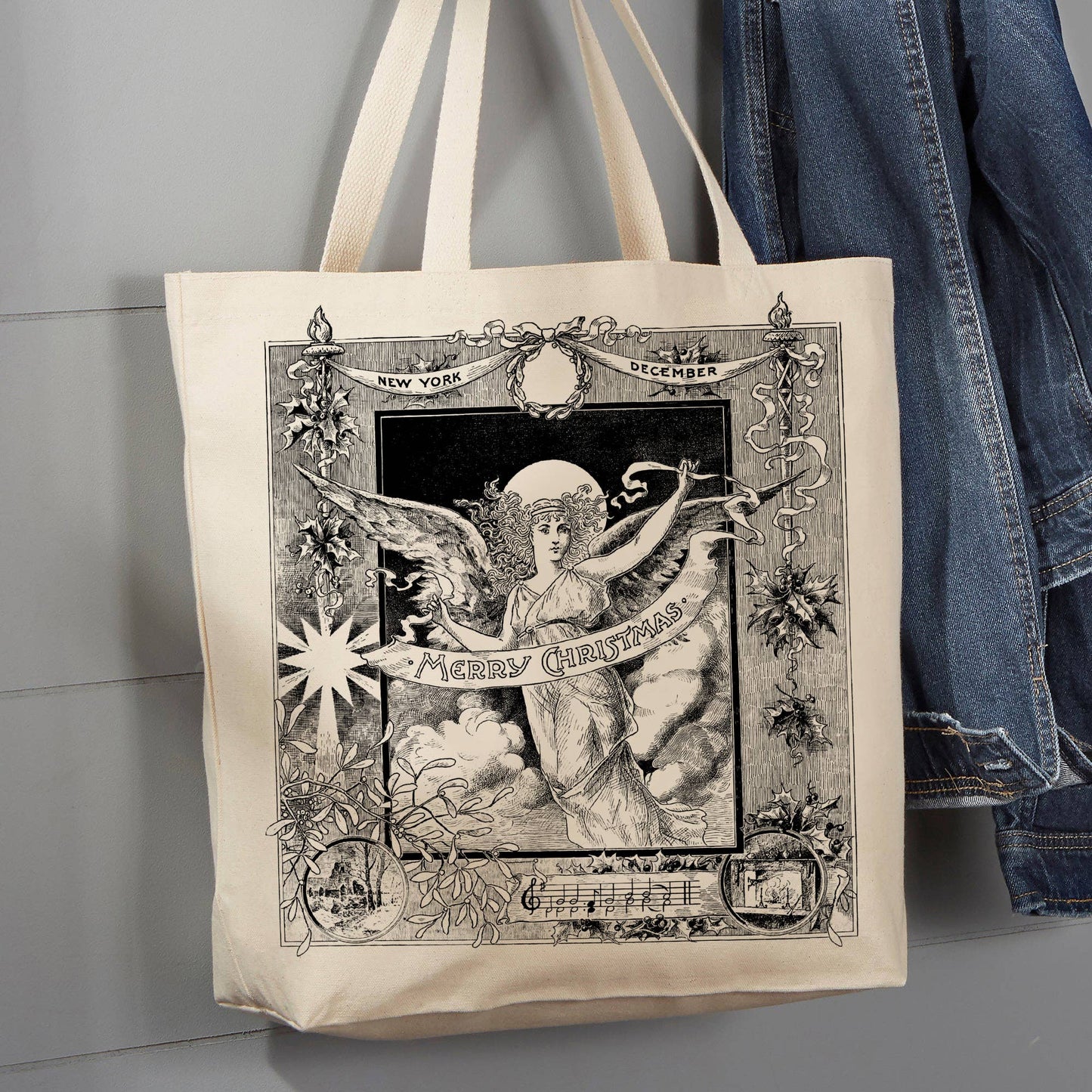 Cotton Canvas Tote Bag