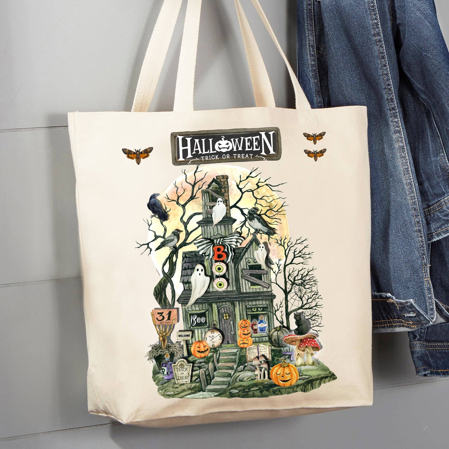 Cotton Canvas Tote Bag