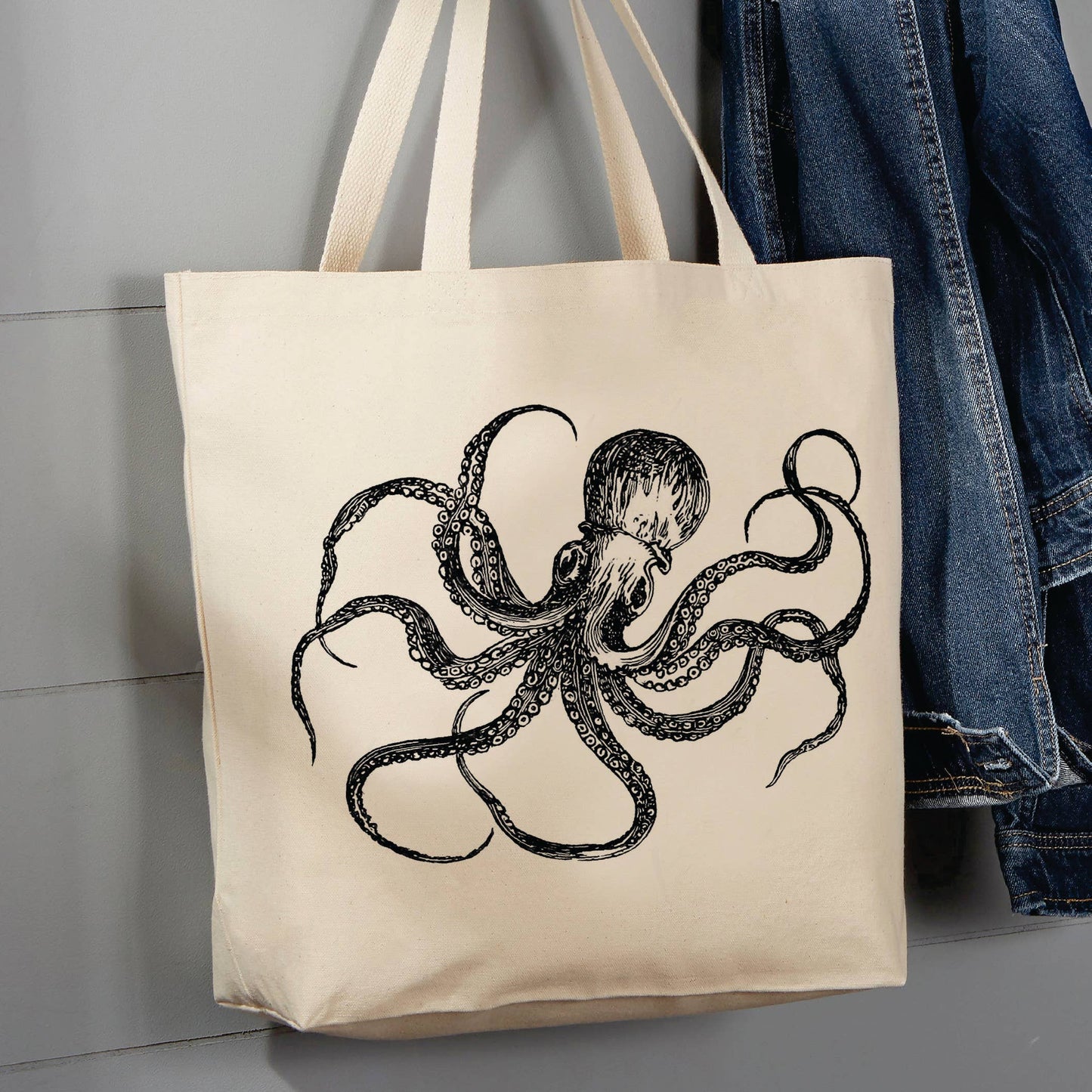 Cotton Canvas Tote Bag