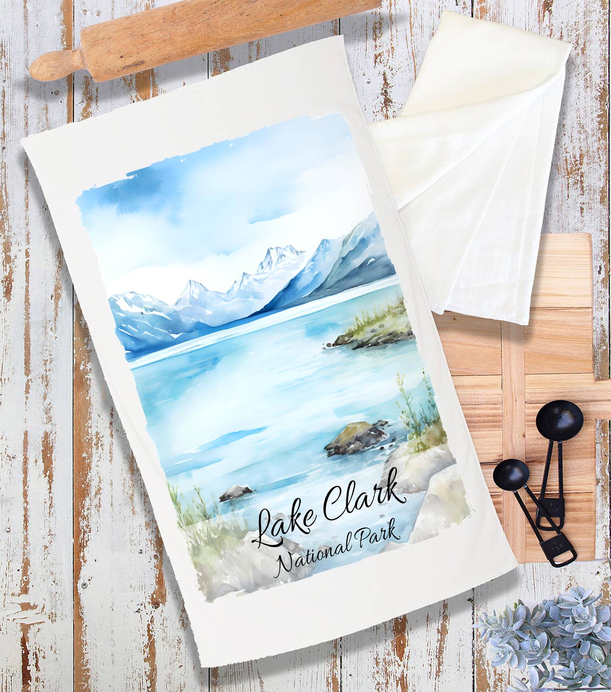 Lake Clark National Park Alaska Terry Cloth Towel