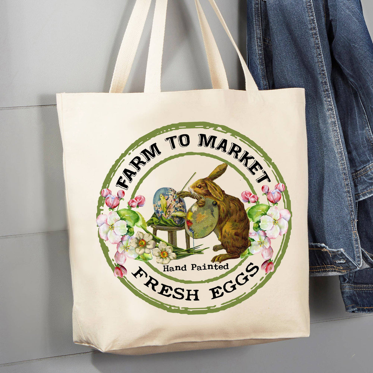 Cotton Canvas Tote Bag