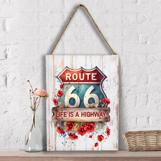 Route 66 Life is a Highway  Wall Decor