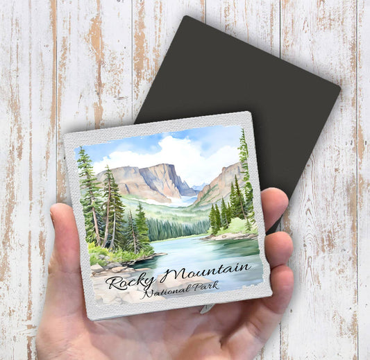 Rocky Mountain National Park Colorado Magnet Fridge - Sets of 2