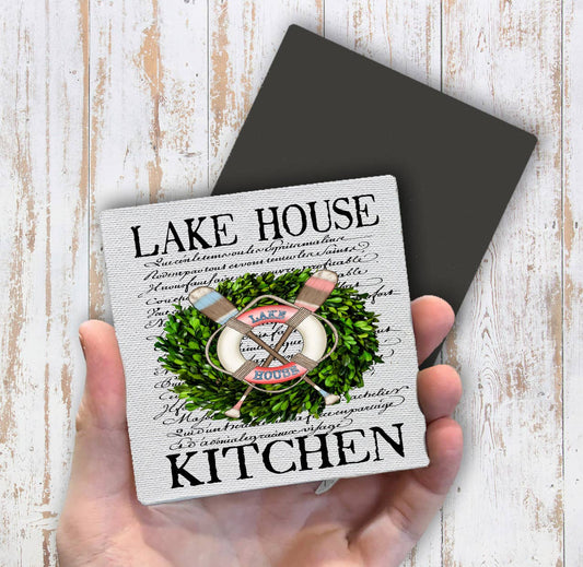 Lake House  Magnet Fridge - Sets of 2