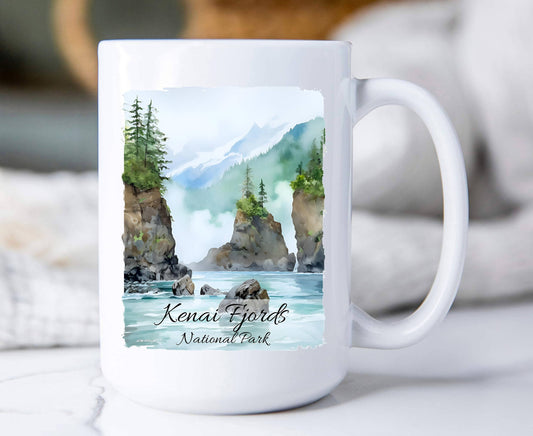 Kenai Fjords National Park Alaska  Coffee Mug