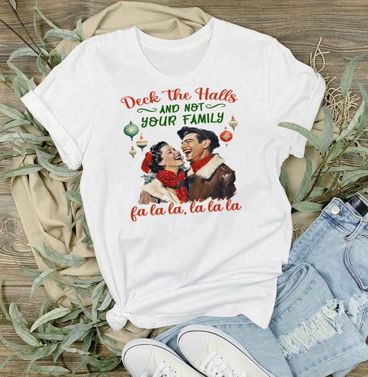 Christmas Funny Deck the Halls T-Shirt