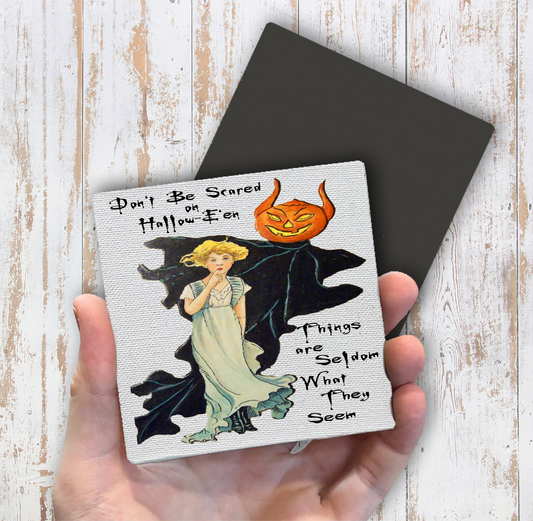 Halloween Vintage Goblin Magnet Fridge (Set of 2)