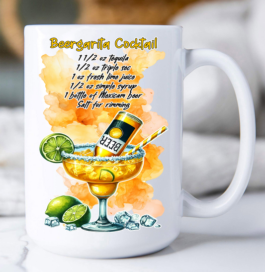 Summer Cocktail Beergarita Coffee Mug