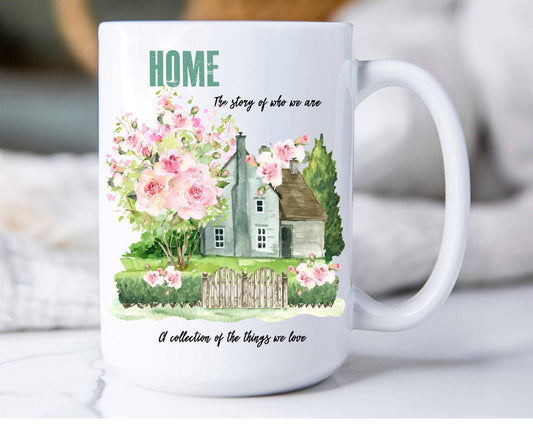 Modern Farmhouse Home Our Story Coffee Mug