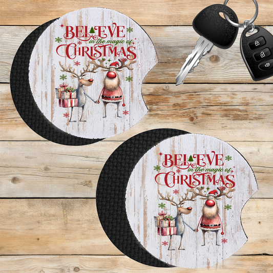 Car Coaster Believe in the magic of Christmas