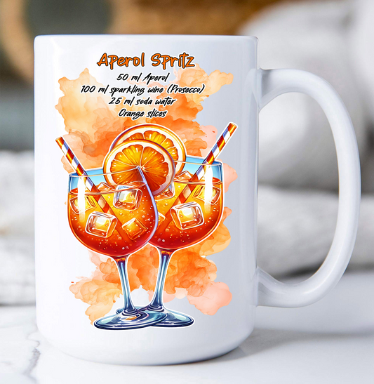 Summer Cocktail Aperol Spritz Coffee Mug