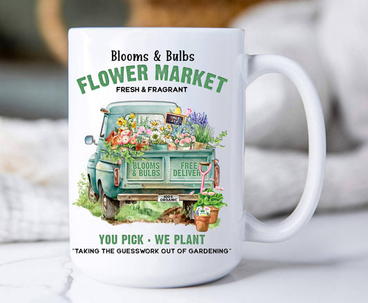 Modern Farmhouse Country Pick up Truck  Coffee Mug
