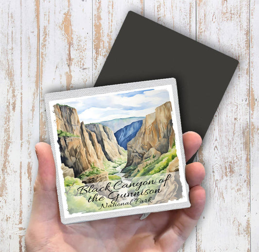 Black Canyon Gunnison National Park Magnet Fridge - Sets of 2