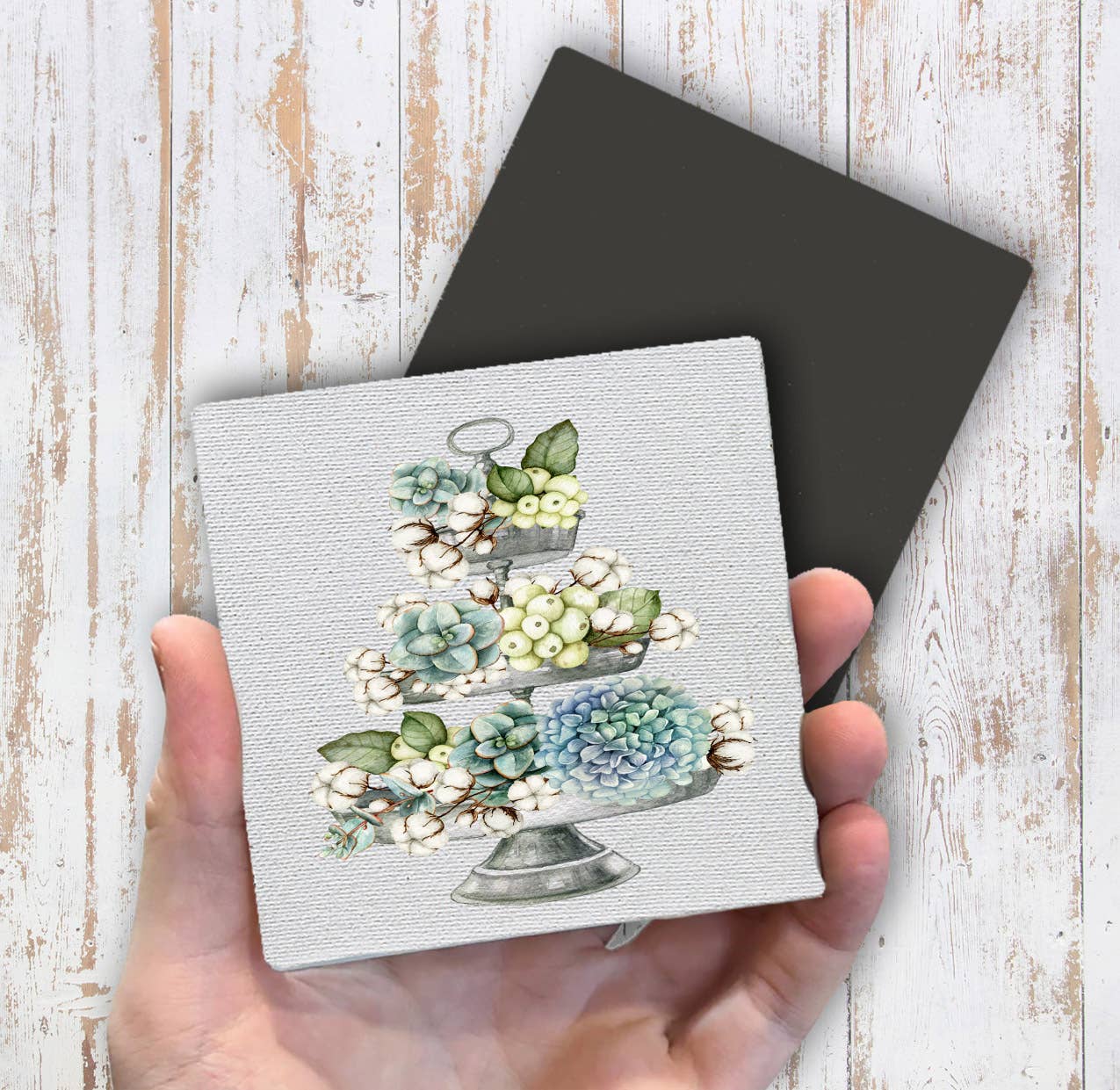 Succulent Tier, Magnet Fridge - Sets of 2