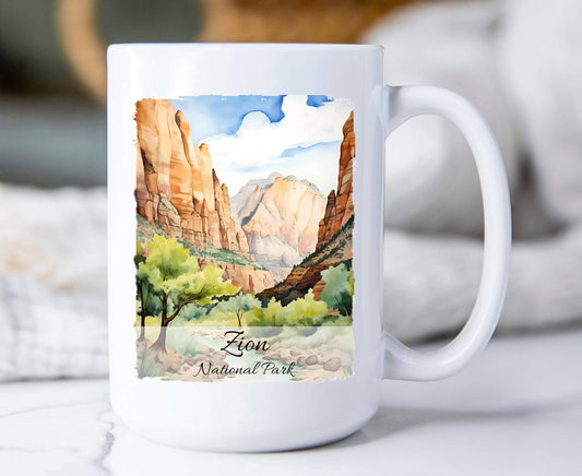 Zion National Park Utah Coffee Mug