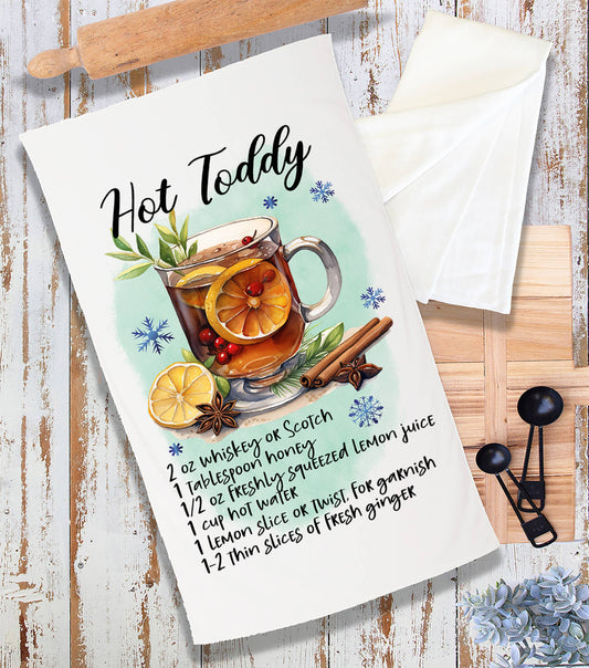 Christmas Cocktail Hot Toddy Recipe Terry Towel