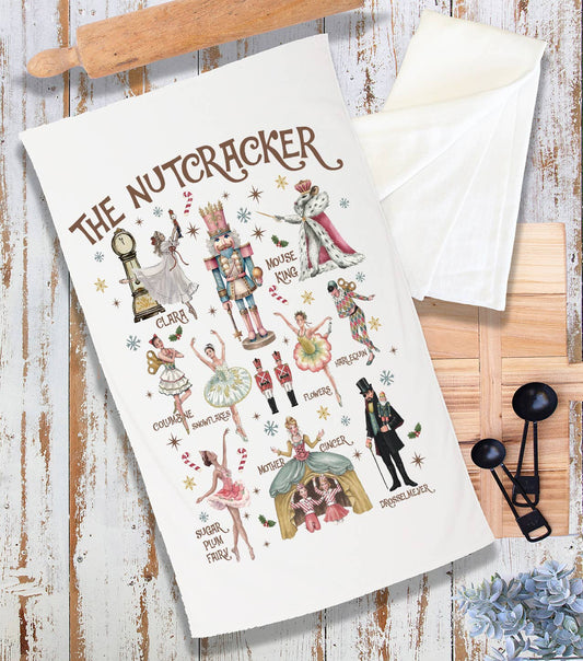 Christmas Nutcracker Ballet  Terry Towel