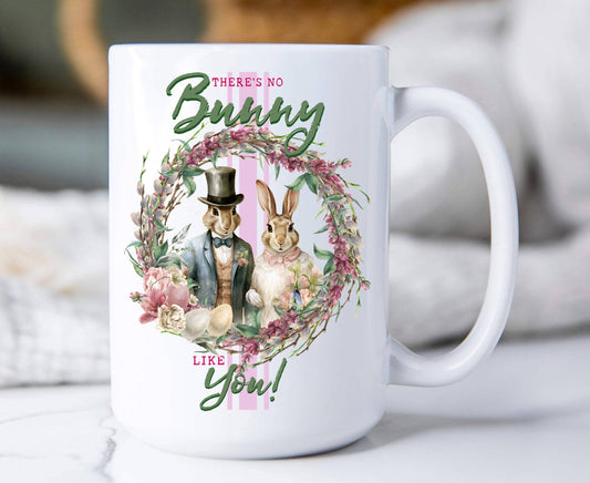 Easter Victorian Bunny like You 15 oz Coffee Mug