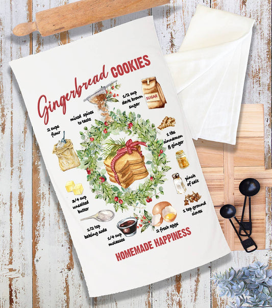 Christmas Gingerbread Cookie Recipe  Terry Towel