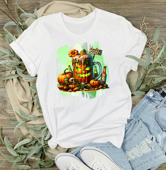 Halloween Pumpkin Patch Ale T-Shirt