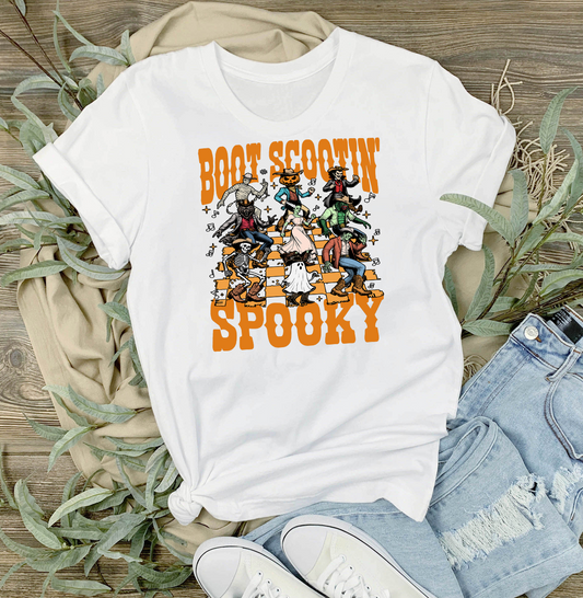 Halloween Boot Scootin Spooky T-Shirt