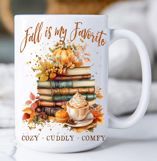 Fall is My Favorite Cozy Cuddly Coffee Mug
