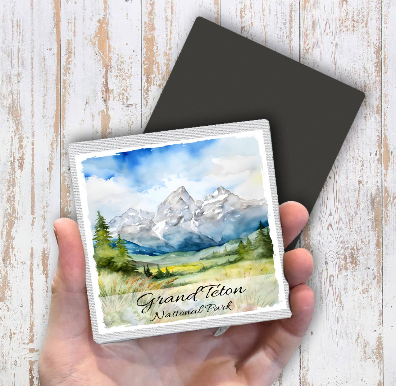 Grand Teton National Park Wyoming Magnet Fridge - Sets of 2