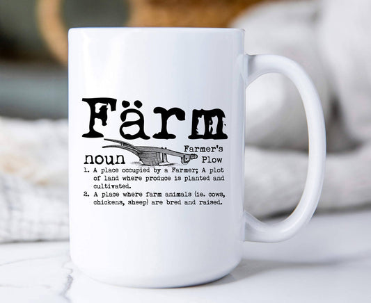Farm Definition, Coffee Mugs