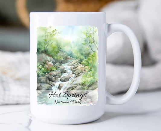 Hot Springs National Park Arkansas  Coffee Mug