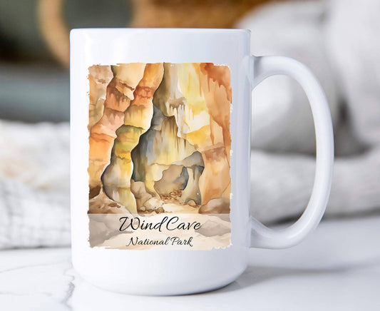 Wind Cave National Park South Dakota  Coffee Mug