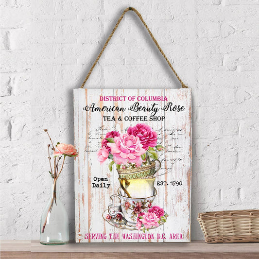 Washington DC State Flower American Beauty Wall Decor