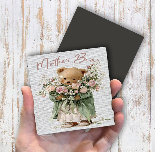 Mother's Day Mother Bear Magnet Fridge