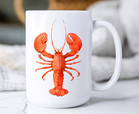 Maine Lobster Coastal Coffee Mug