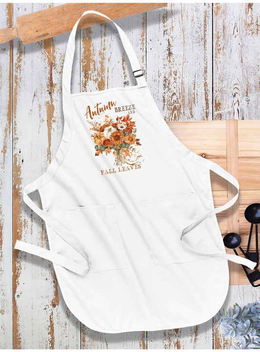 Autumn Breeze Fall Leaves Apron