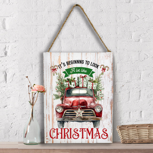 Beginning to Look Like Christmas Wall Decor