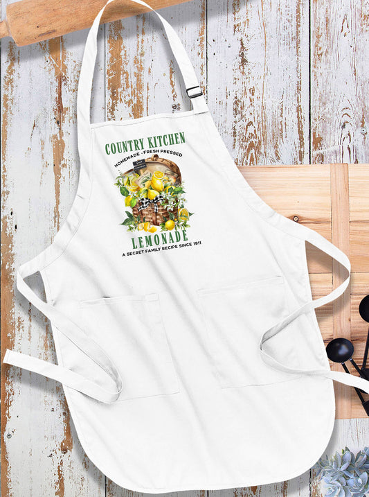 Country Farmhouse Kitchen Lemonade Apron