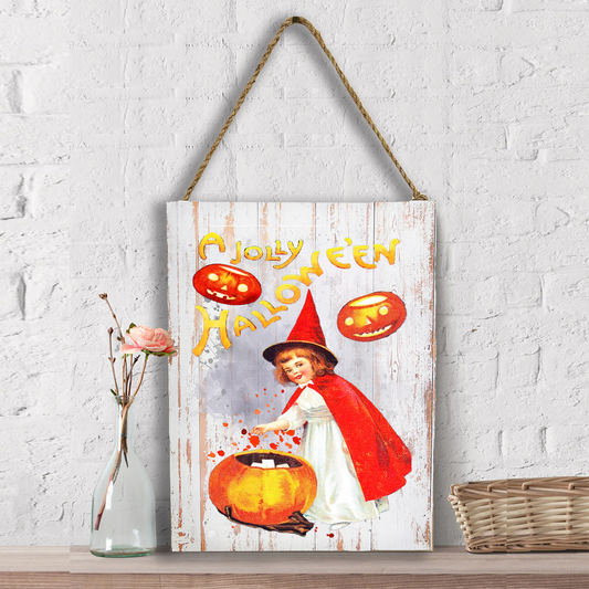 A Jolly Halloween VintageWall Decor