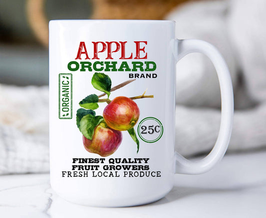 Farmhouse Apple Orchard Organic Coffee Mug