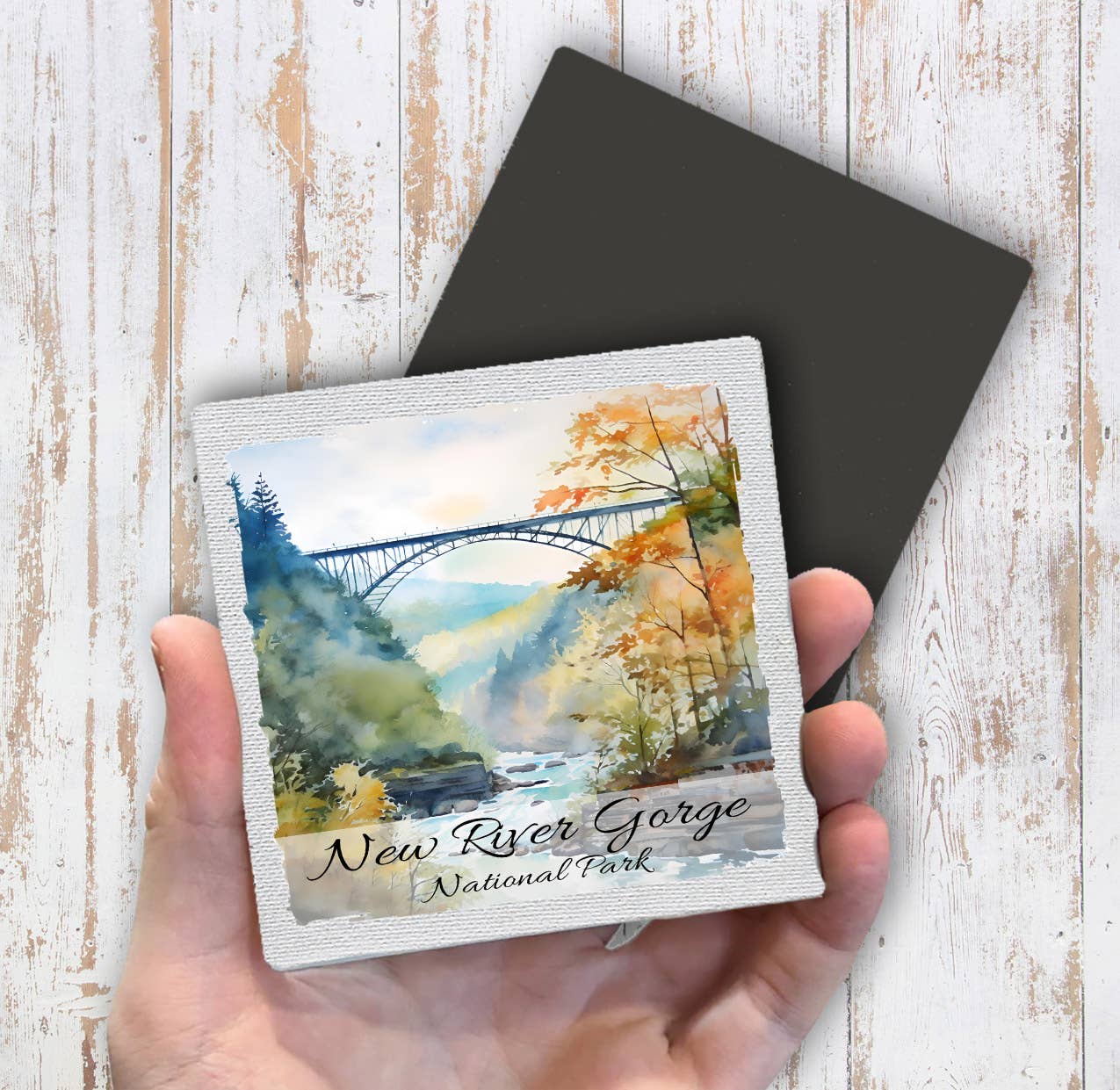 New River Gorge National Park WV Magnet Fridge - Sets of 2