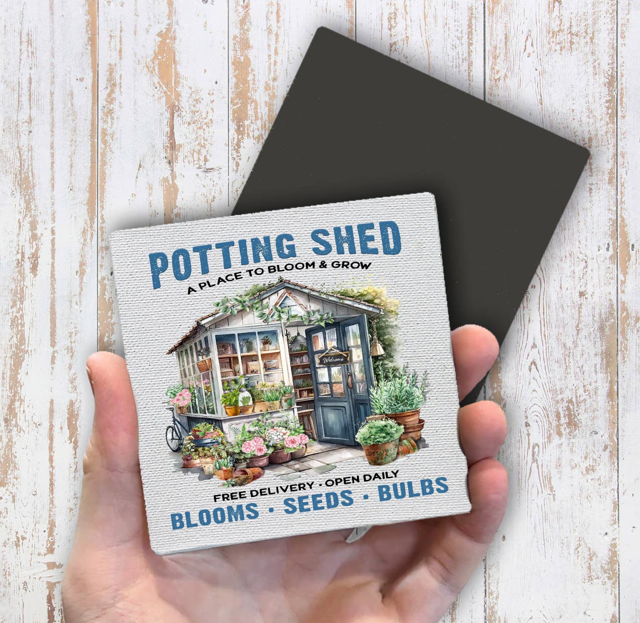 Bloom & Grow Potting Shed Magnet Fridge - Sets of 2