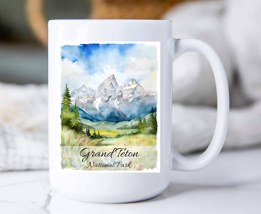 Grand Teton National Park Wyoming Coffee Mug