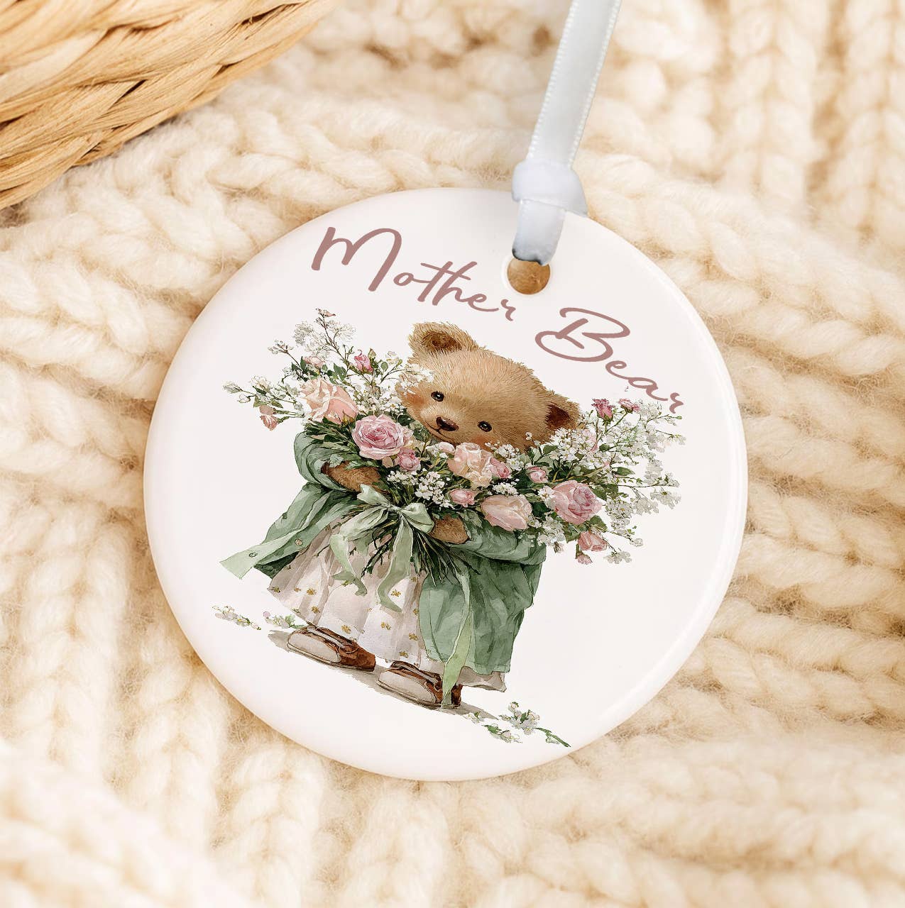 Mother's Day Mother Bear Ornament