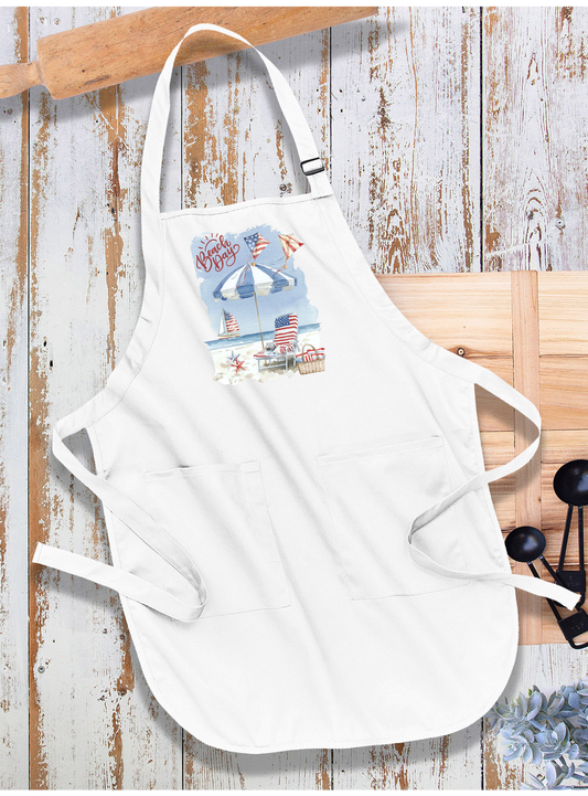Beach Day Coastal Ocean  Apron