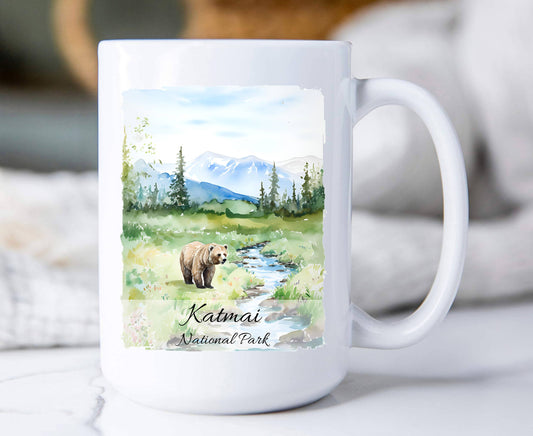 Katmai National Park Alaska  Coffee Mug