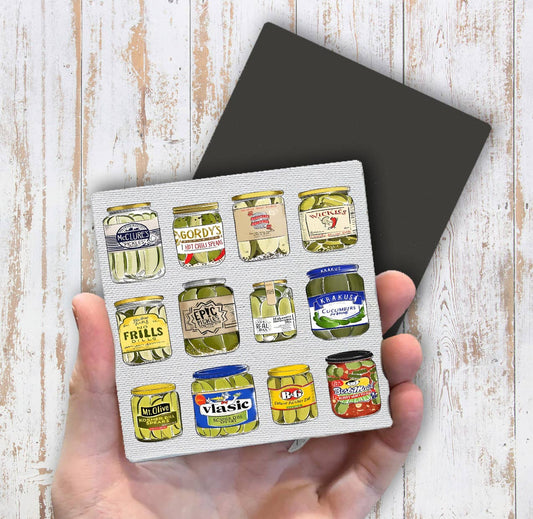 Pickles Vintage Pickles Magnet Fridge - Sets of 2