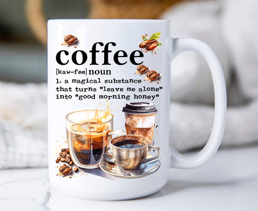 Magical Substance Funny 15 oz Coffee Mug