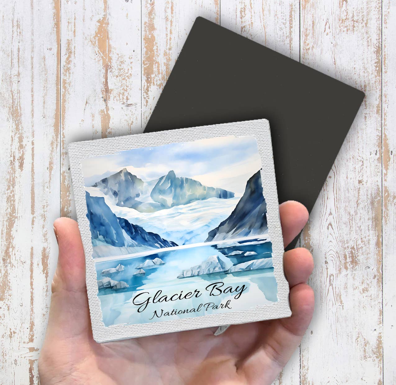 Glacier Bay National Park Alaska Magnet Fridge - Sets of 2